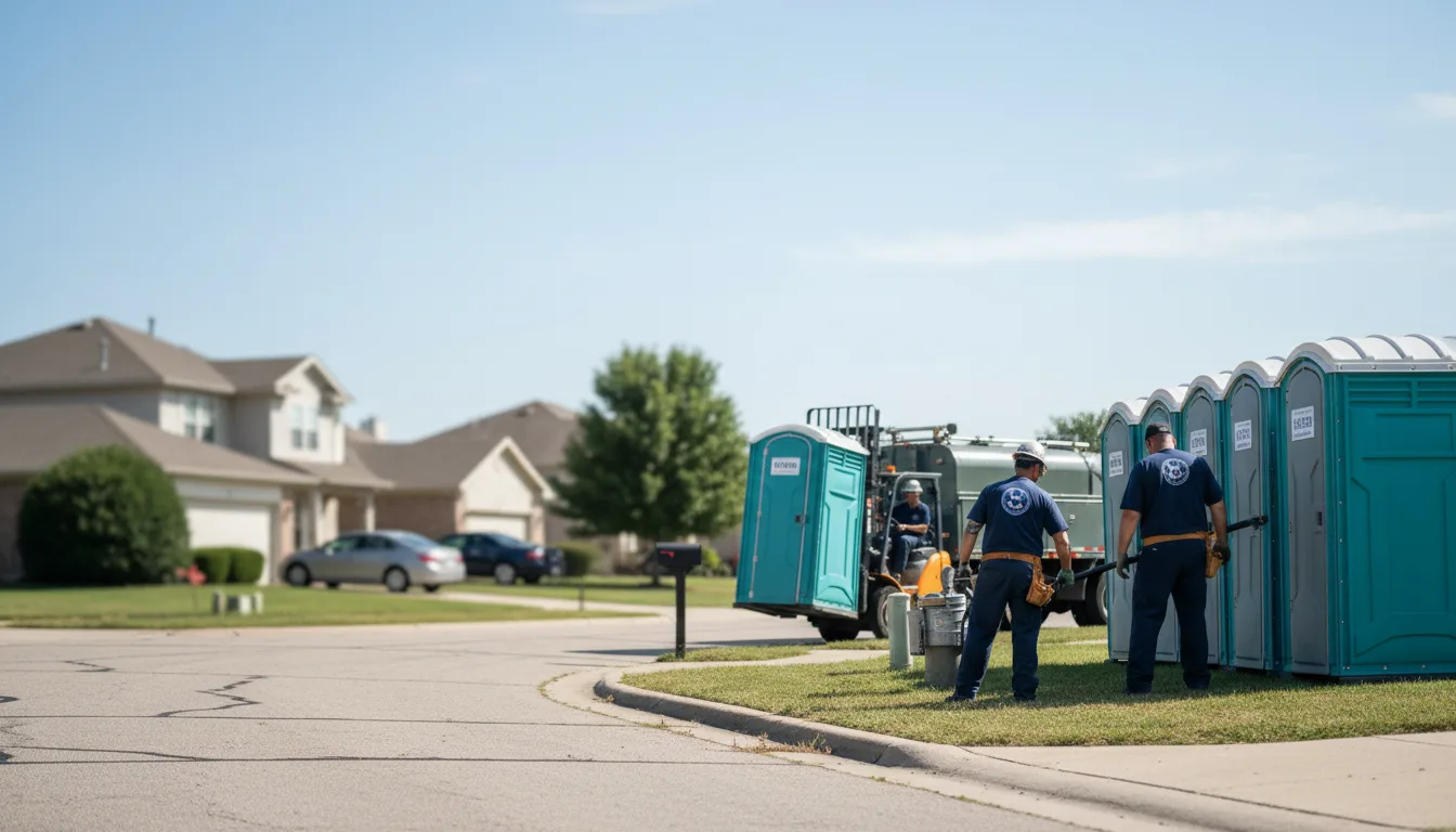Porta Potty Rental in Odonnell, TX near me